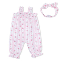 Angel Dear - Kid's Ruffly Strap Overall
