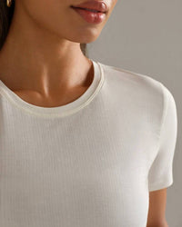 Rhone - Featherweight Ribbed Tee Top