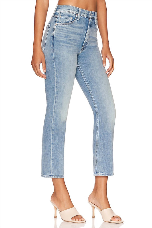 Mother - High Waisted Rider Ankle Jeans