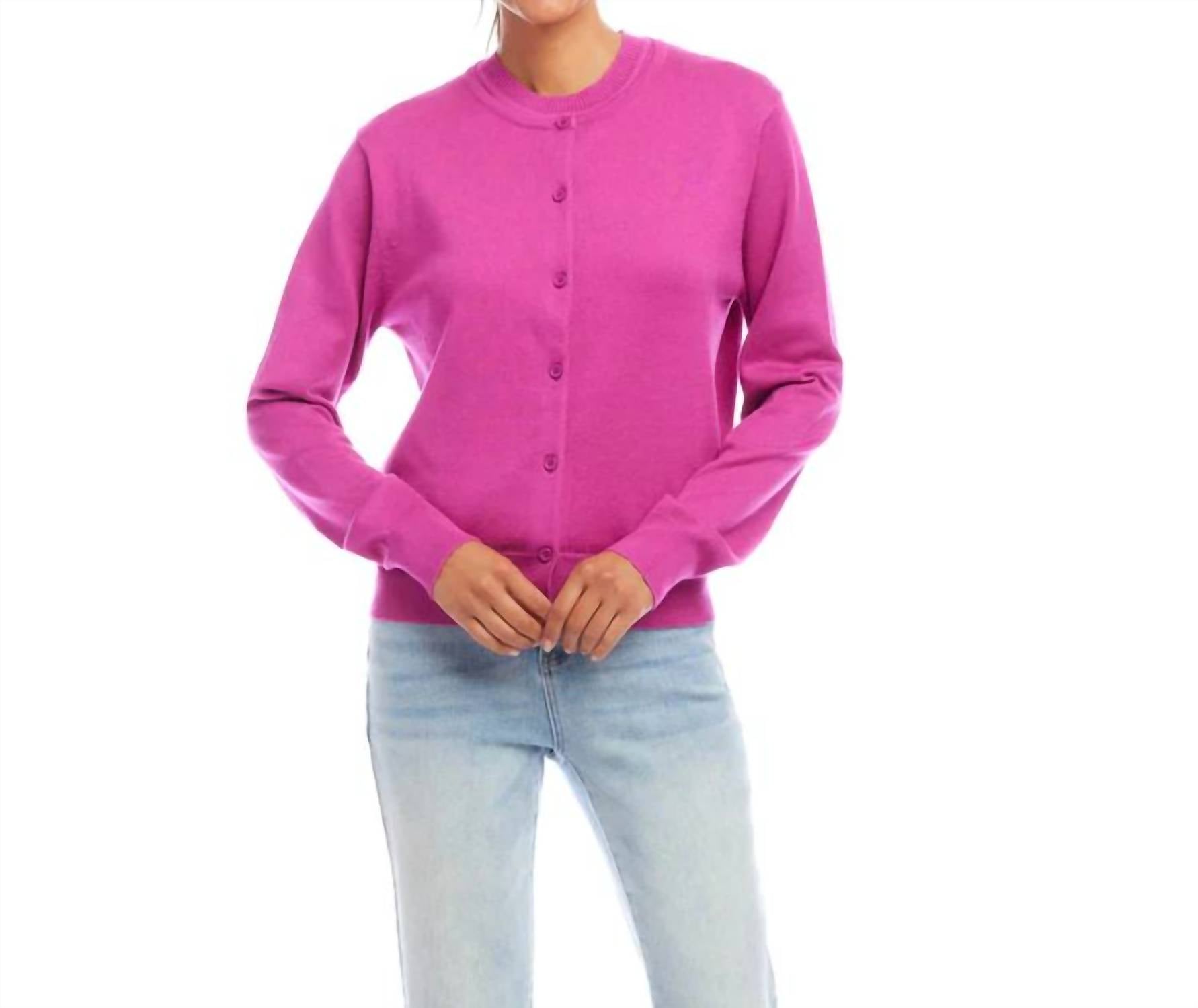 Karen Kane - Layan Long Sleeve Cardigan Sweater