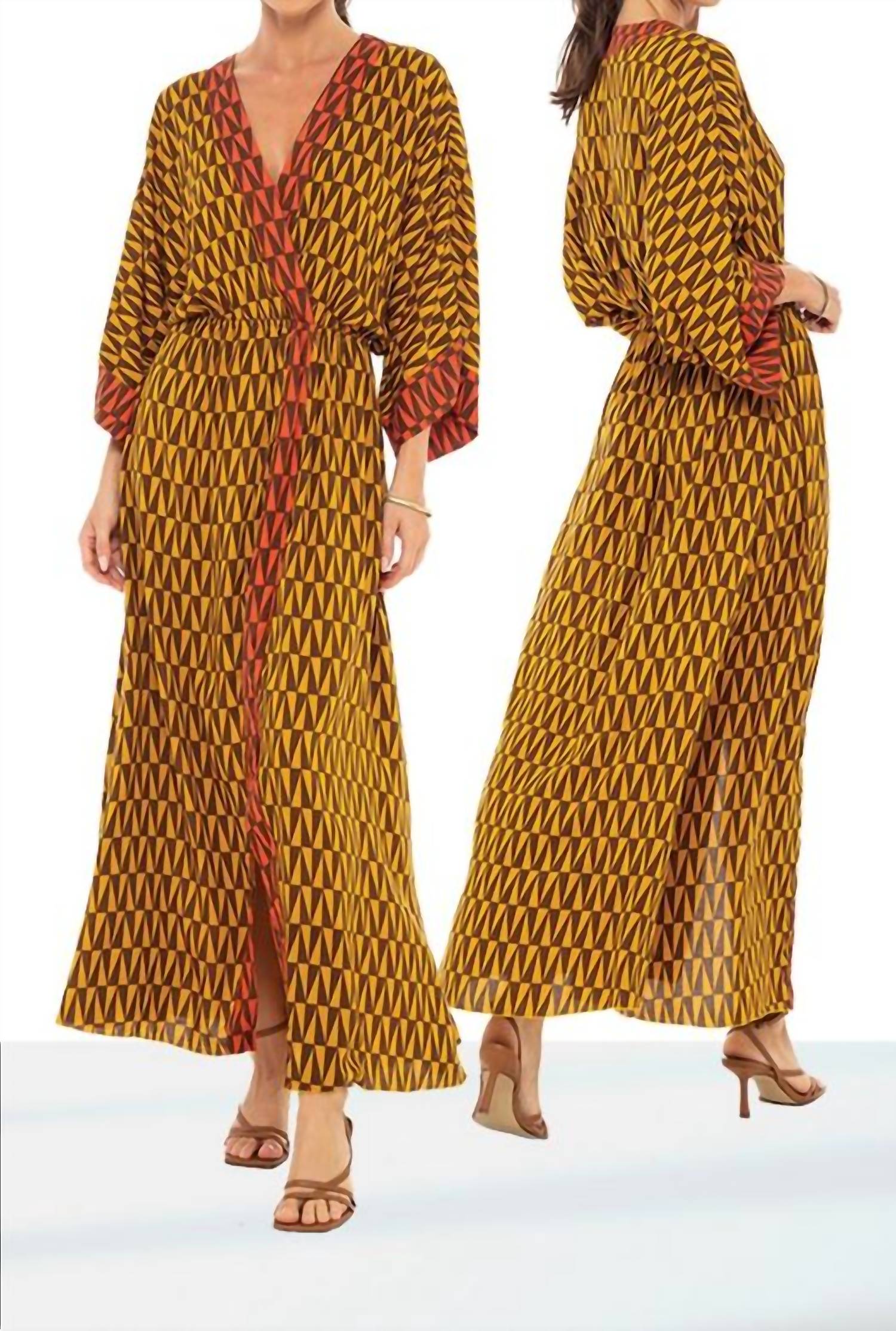 Khush - Roxanne Boho Maxi Dress