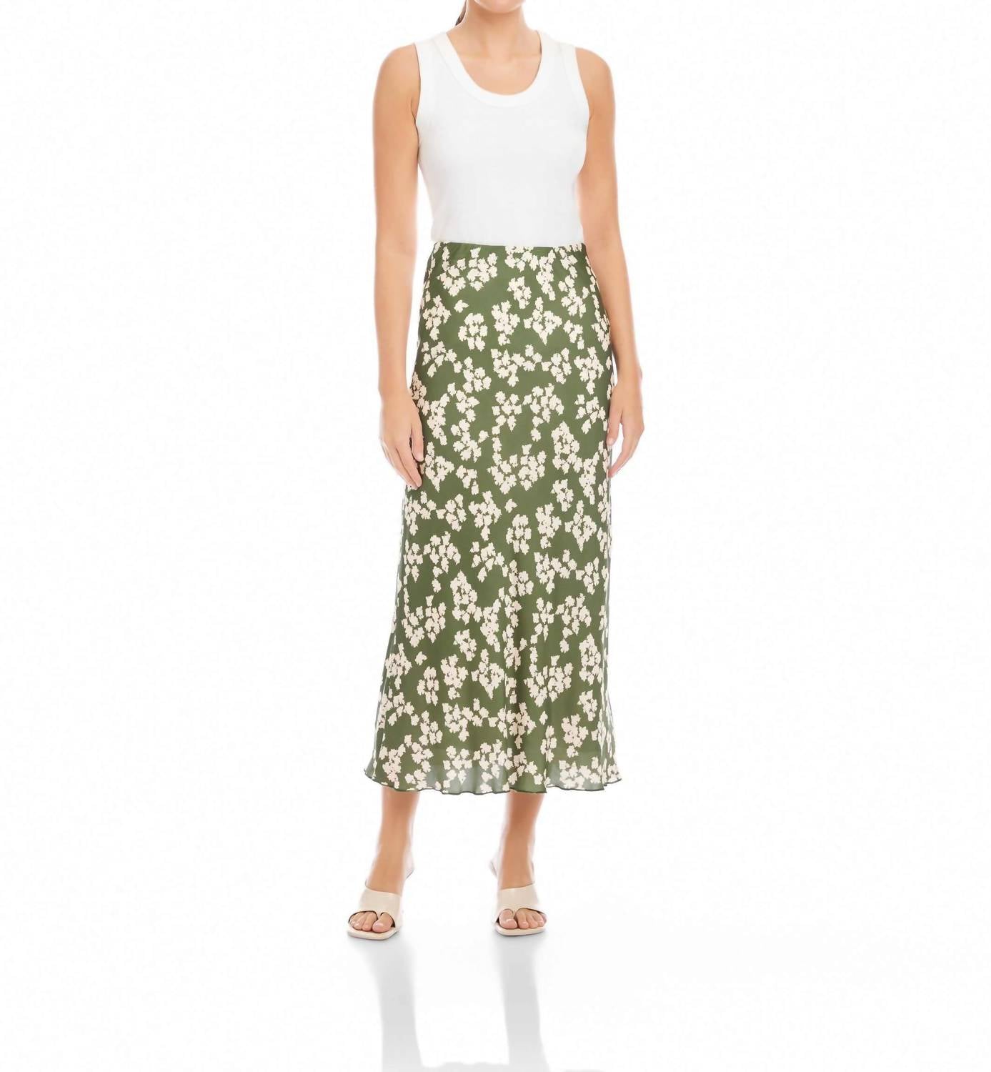 Fifteen Twenty - Eva Bias Ankle Skirt