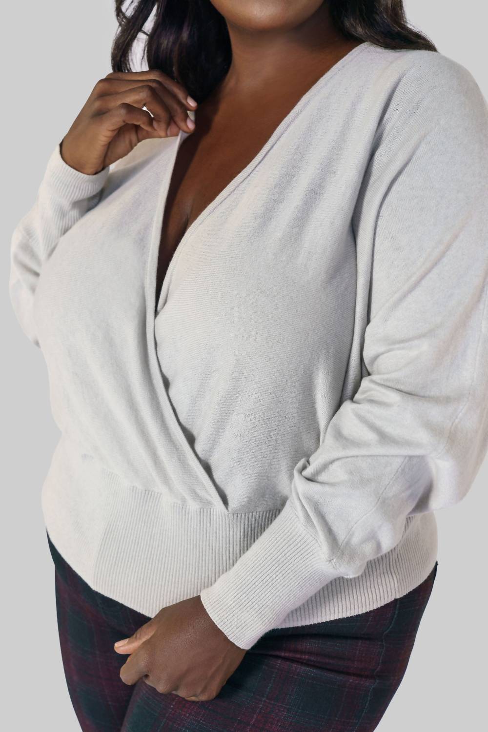 Bitte Kai Rand - MULLEIN COTTON WRAP SWEATER