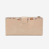 HOBO Women's Max Continental Wallet in quartz - women's bag - detail view