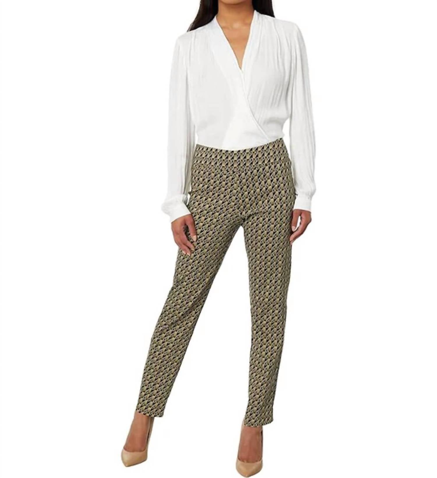 Krazy Larry - Printed Pull On Pants