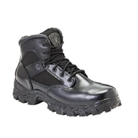 Rocky Men's Alpha Force Composite Toe Public Service Boot in black - men's boots