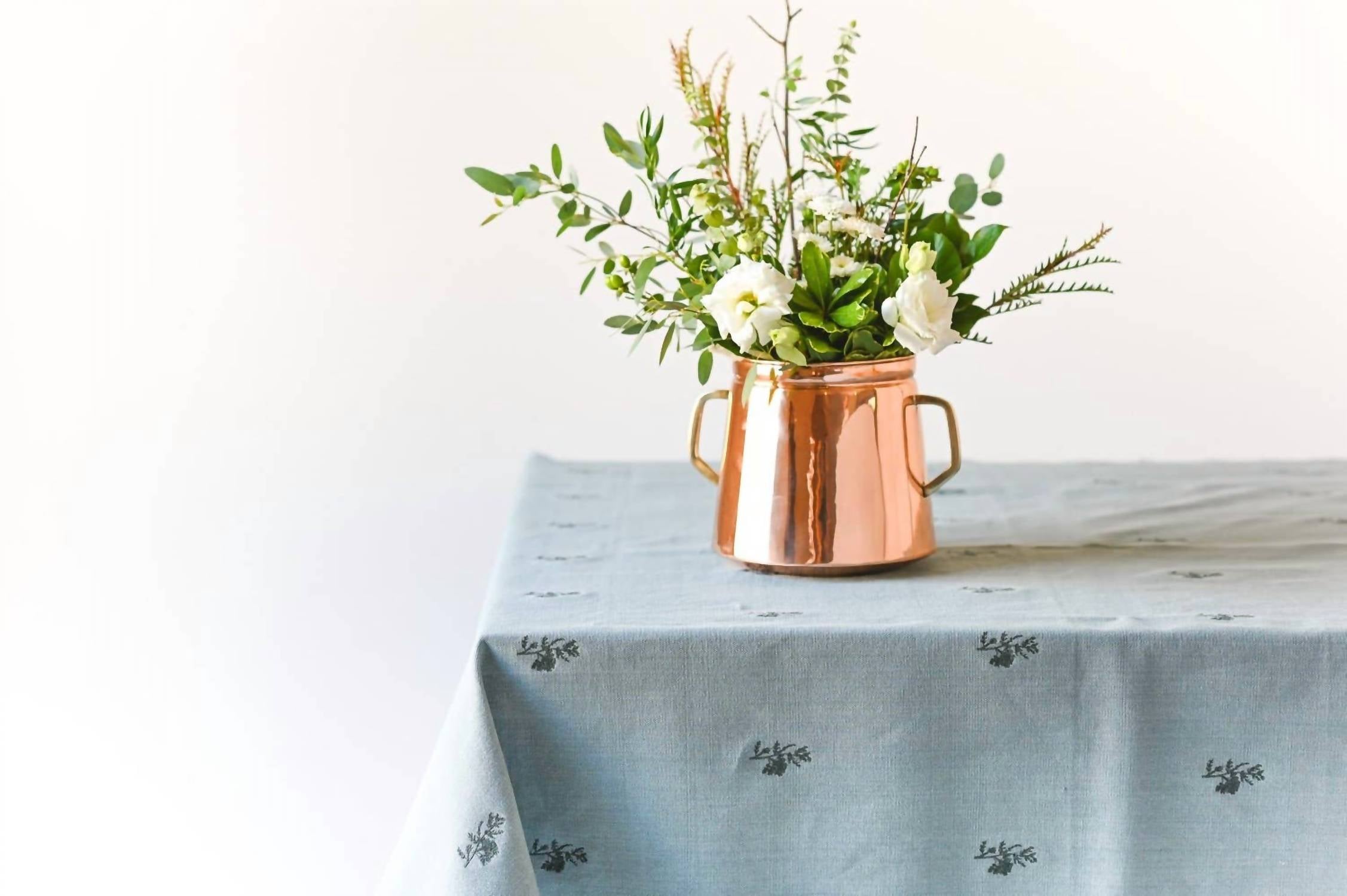 Galley And Fen - Fleur Embroidered Tablecloth