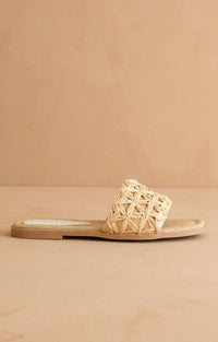Oasis Society - Women's The Natasha Raffia Slide