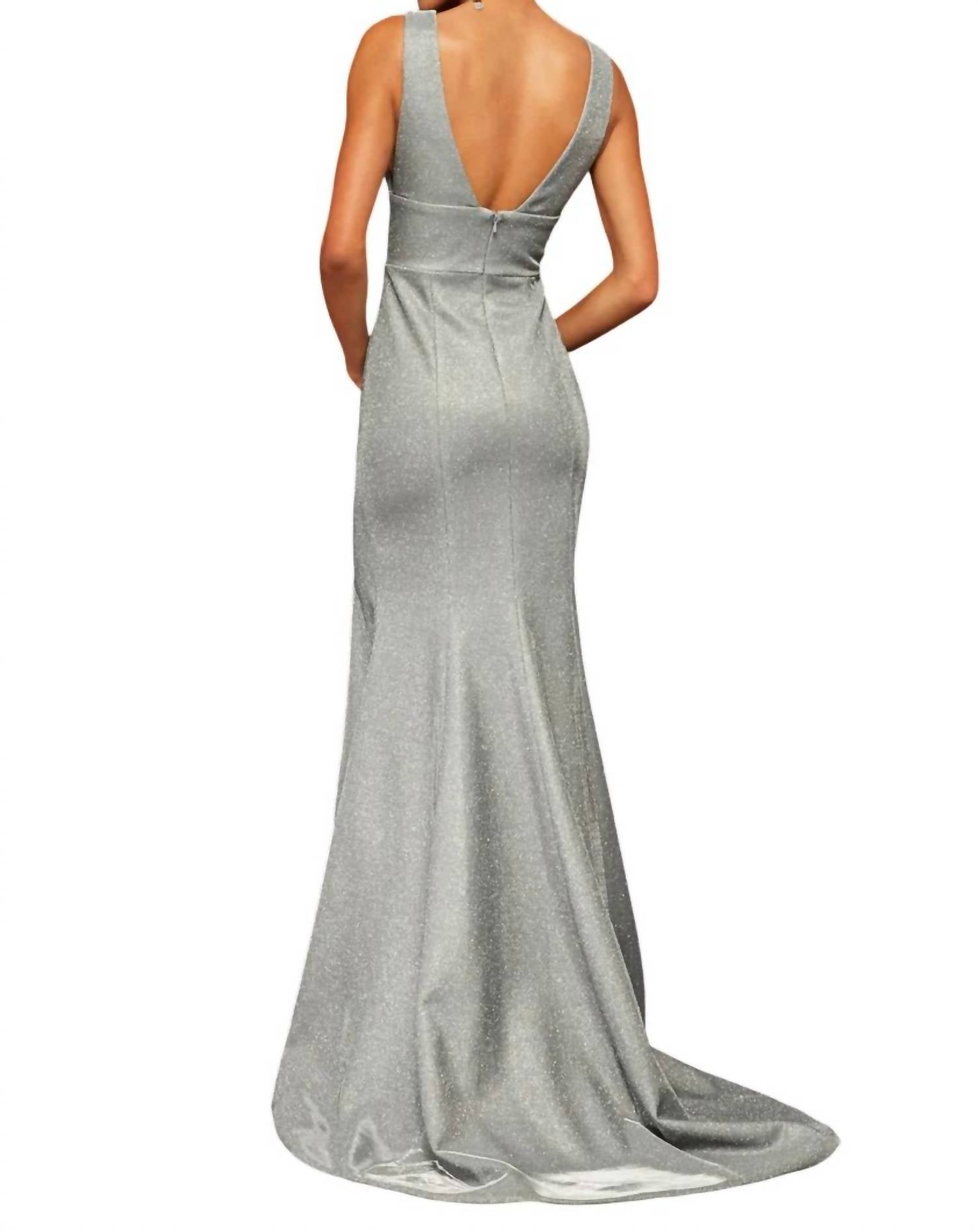 Sherri Hill - Glitter Stretch Prom Dress