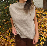 Tribal - Cap Sleeve Sweater