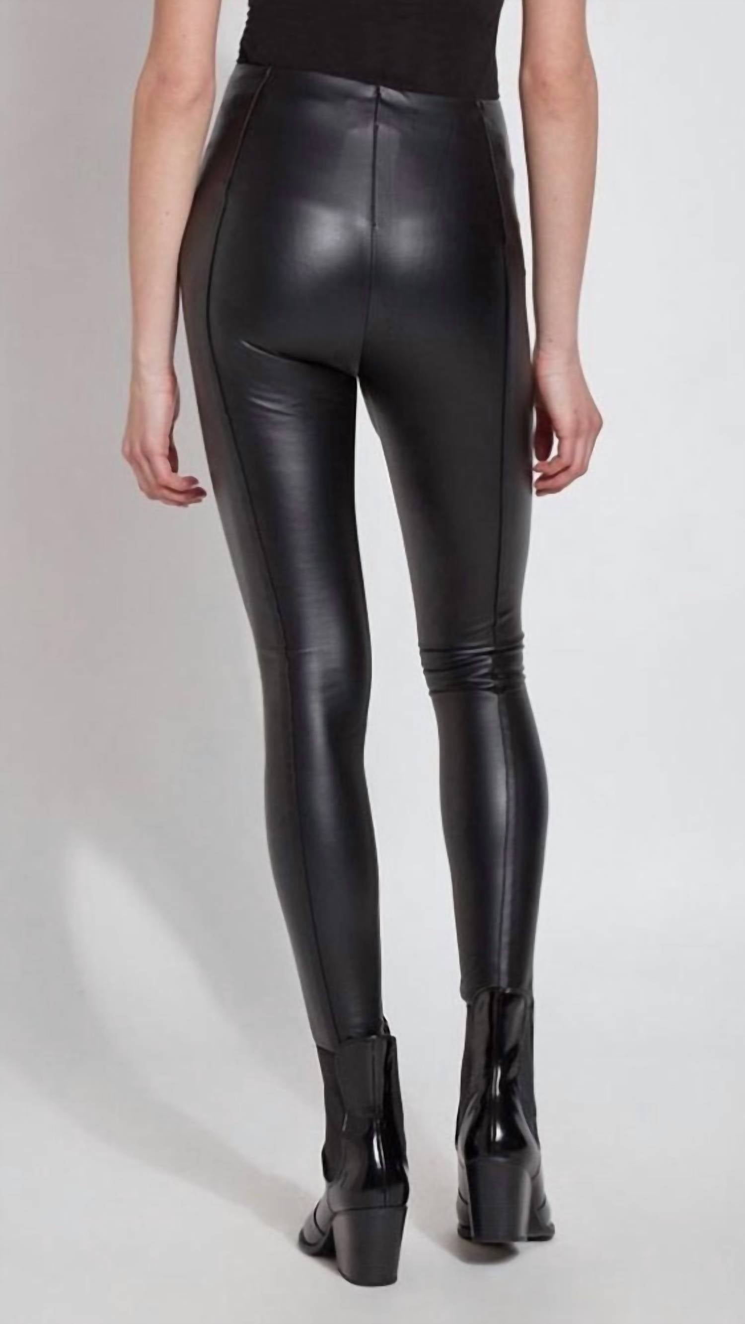 Lysse - High Waist Vegan Leather Leggings