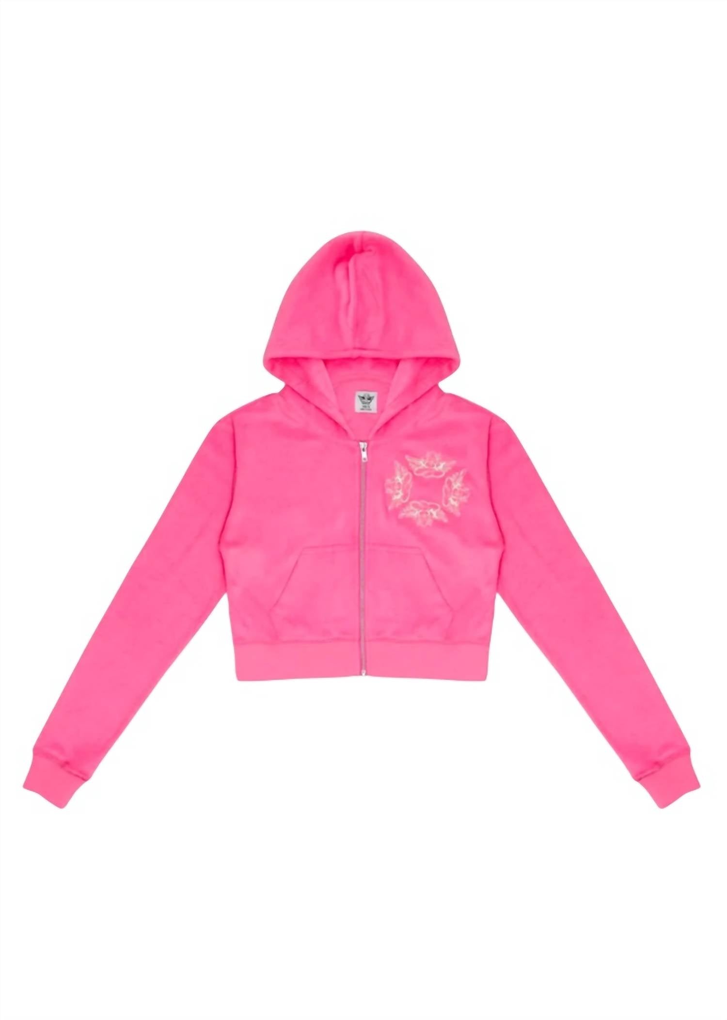 Boys Lie - Pinky Promise Terry Zip-up Hoodie