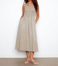 Charlie B - Sleeveless Tencel Maxi Dress