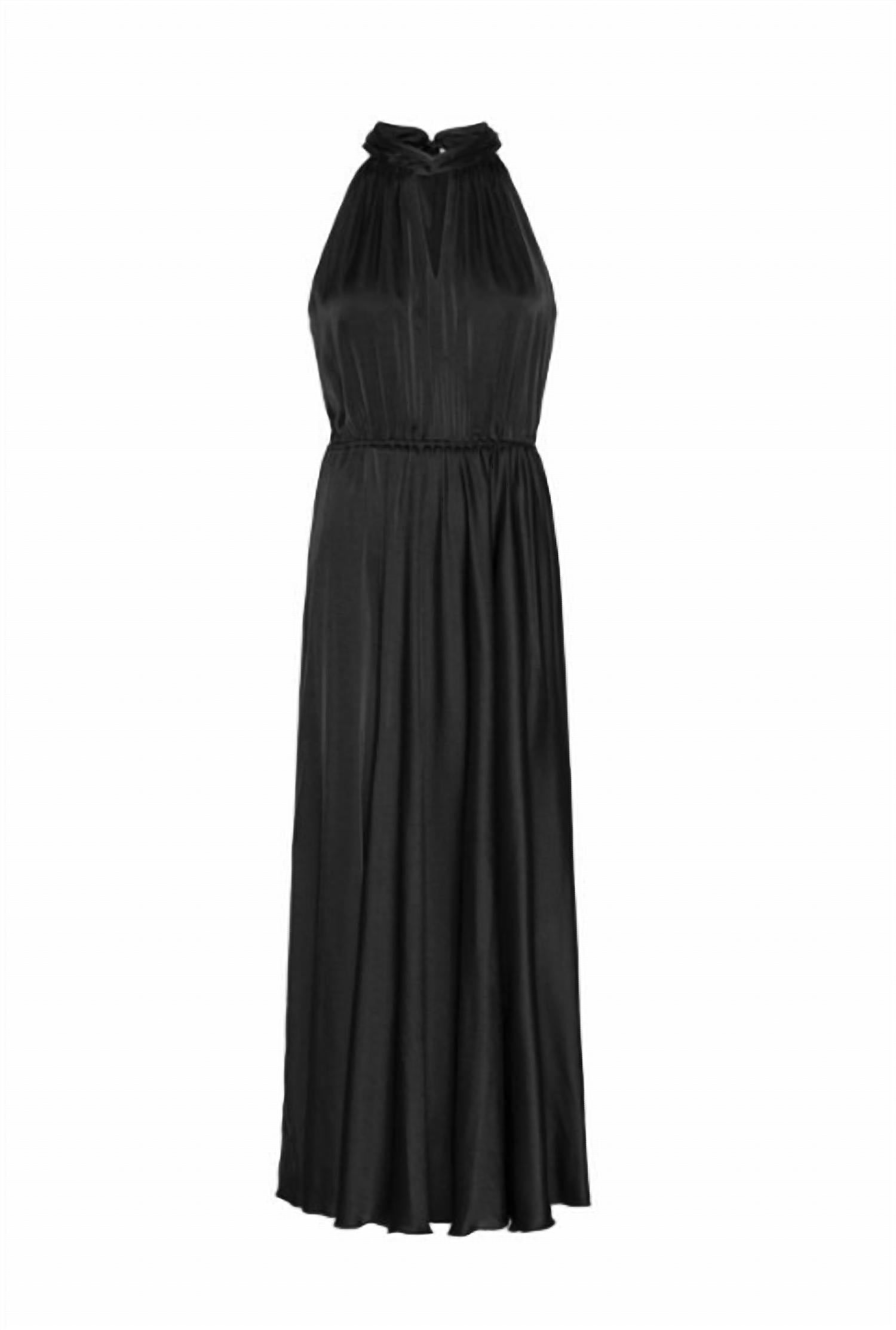 Karmamia Women's Ava Maxi Dress in black - women's dress