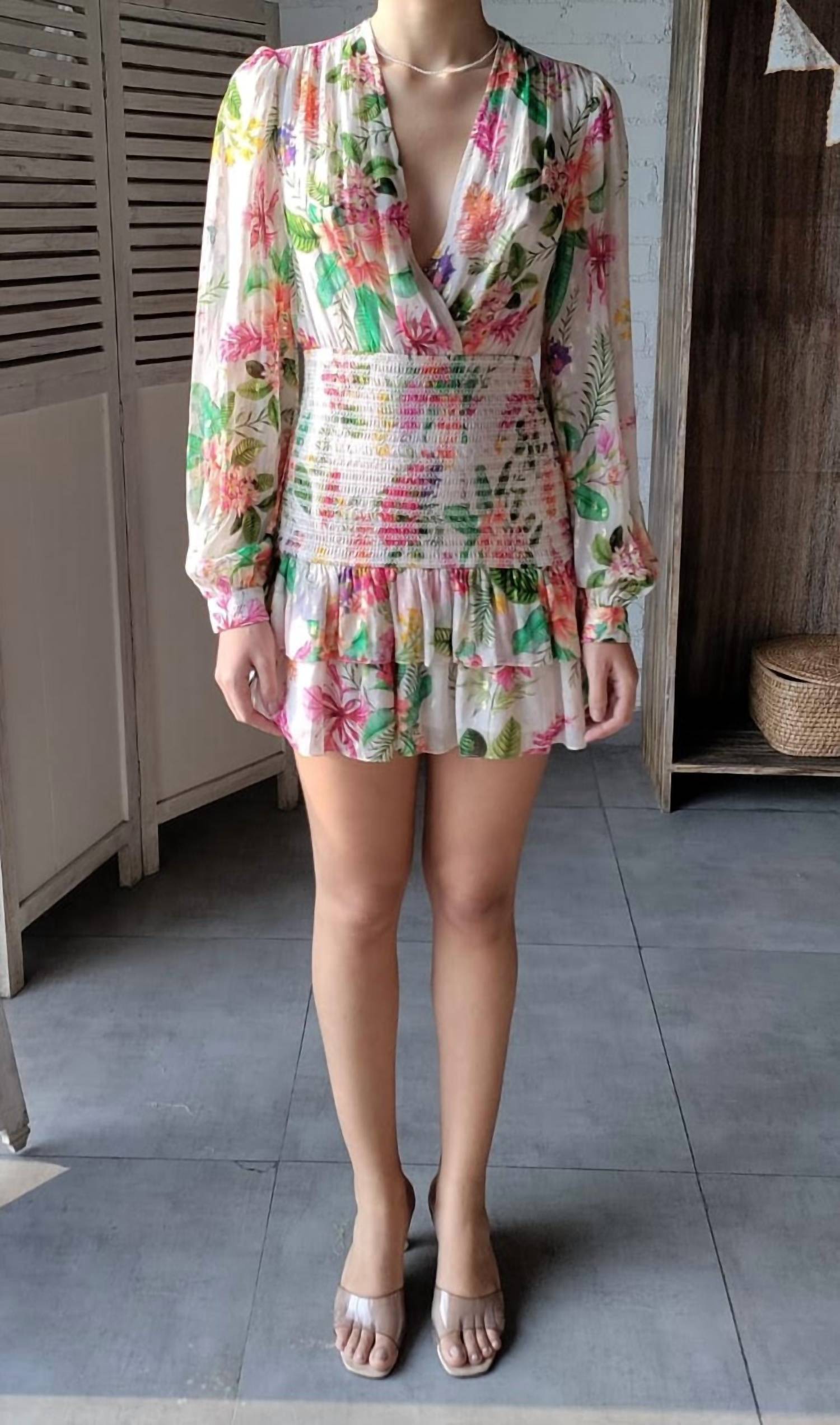 Rococo Sand - Rio Georgette Mini Dress