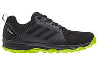 adidas Men's Terrex Tracerocker Trail Running Shoes in black gray green - men's sneaker