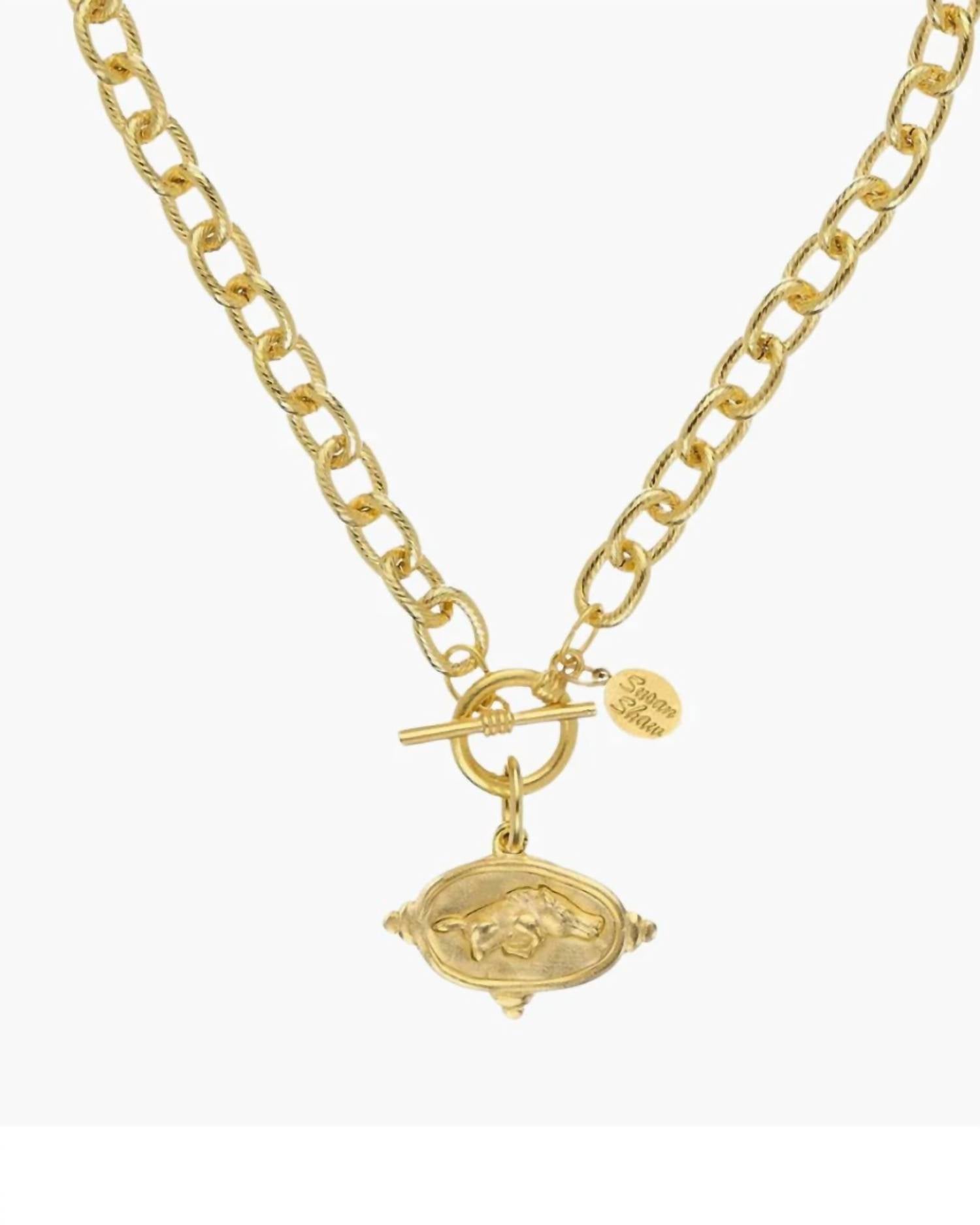 Susan Shaw - Women's Wild Boar Toggle Necklace
