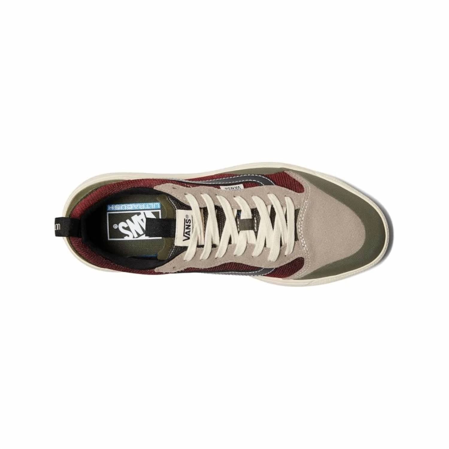 Vans Men's MTE UltraRange EXO SE Shoe in mesh grape leaf brown - men's sneaker - alternate view