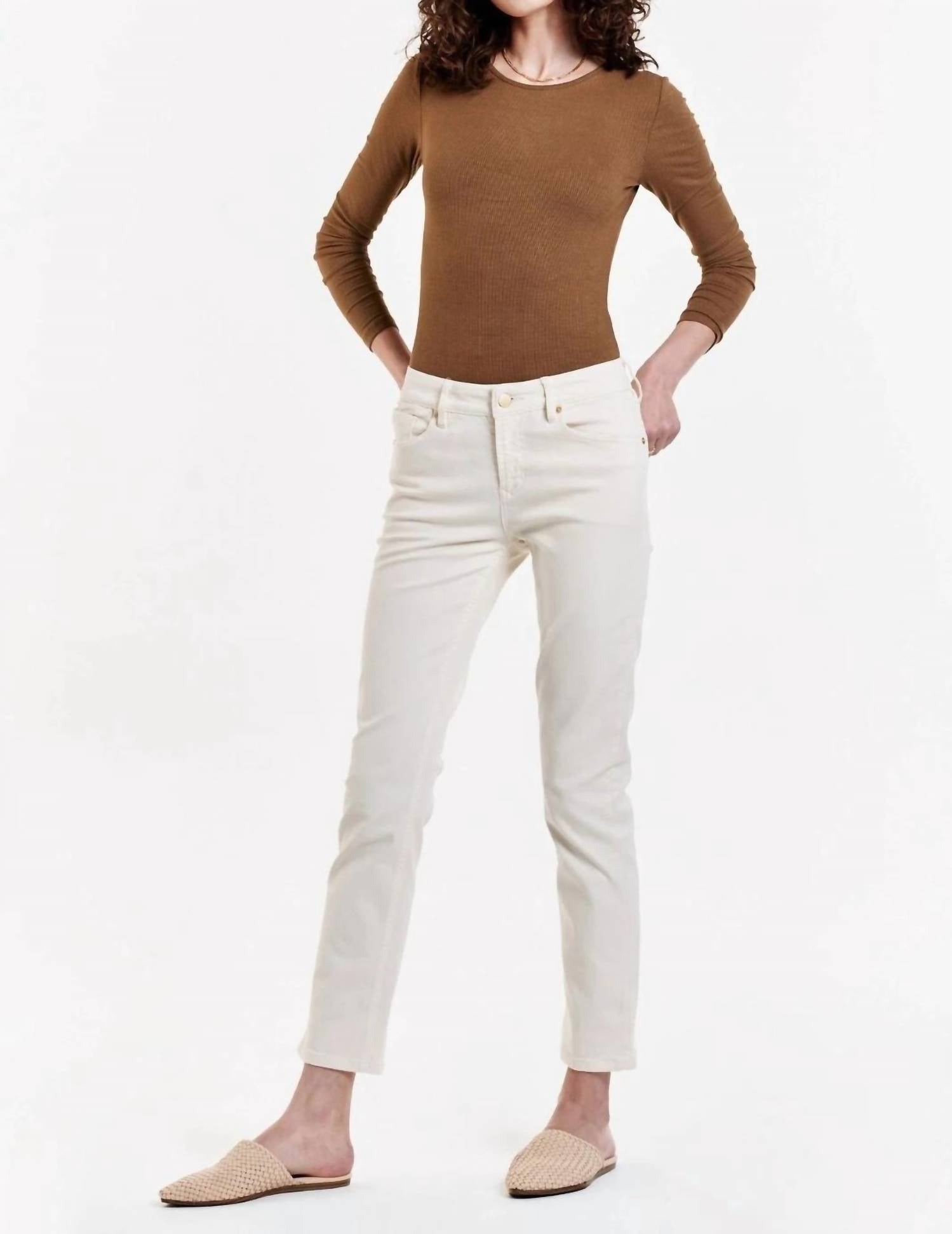 Dear John Denim - Blaire High Rise Slim Straight Leg Jean