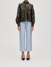 Stine Goya - Gathered Long Sleeve Top