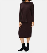 Merino Crew Neck Tunic