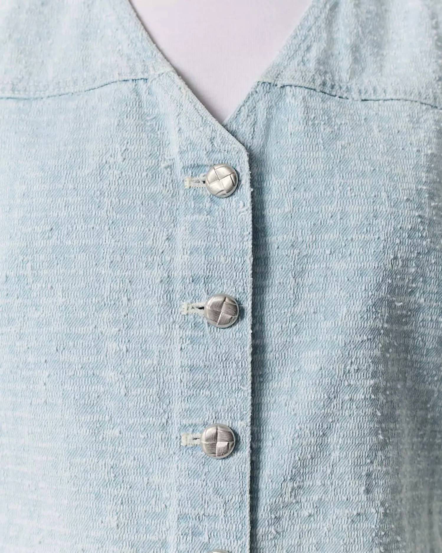 Rag & Bone - Juliana Tweed Button-front Vest