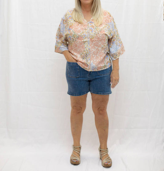 Charlie B - Women's Ladder Stitch Top