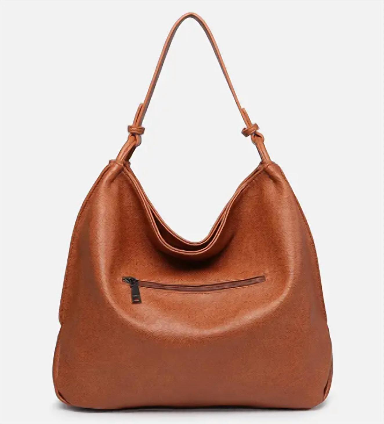 Jen & Co. - Women's Vegan Leather Rustic Handbag