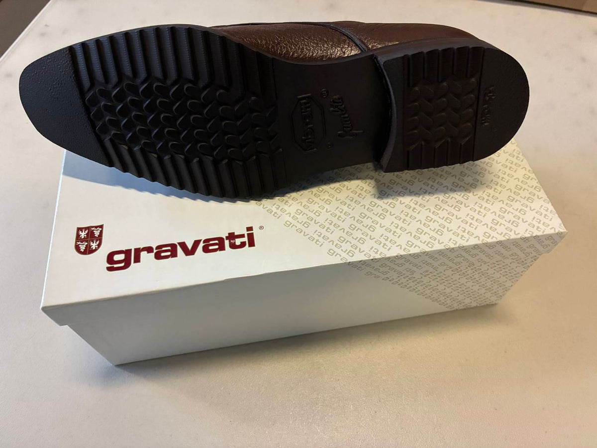Gravati - Men's Leather Split-toe Derby Shoe