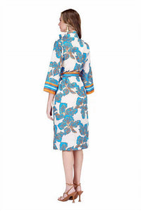 Jade - Band Collar Midi Dress