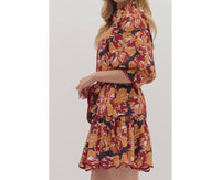 Entro - Floral Short Dress