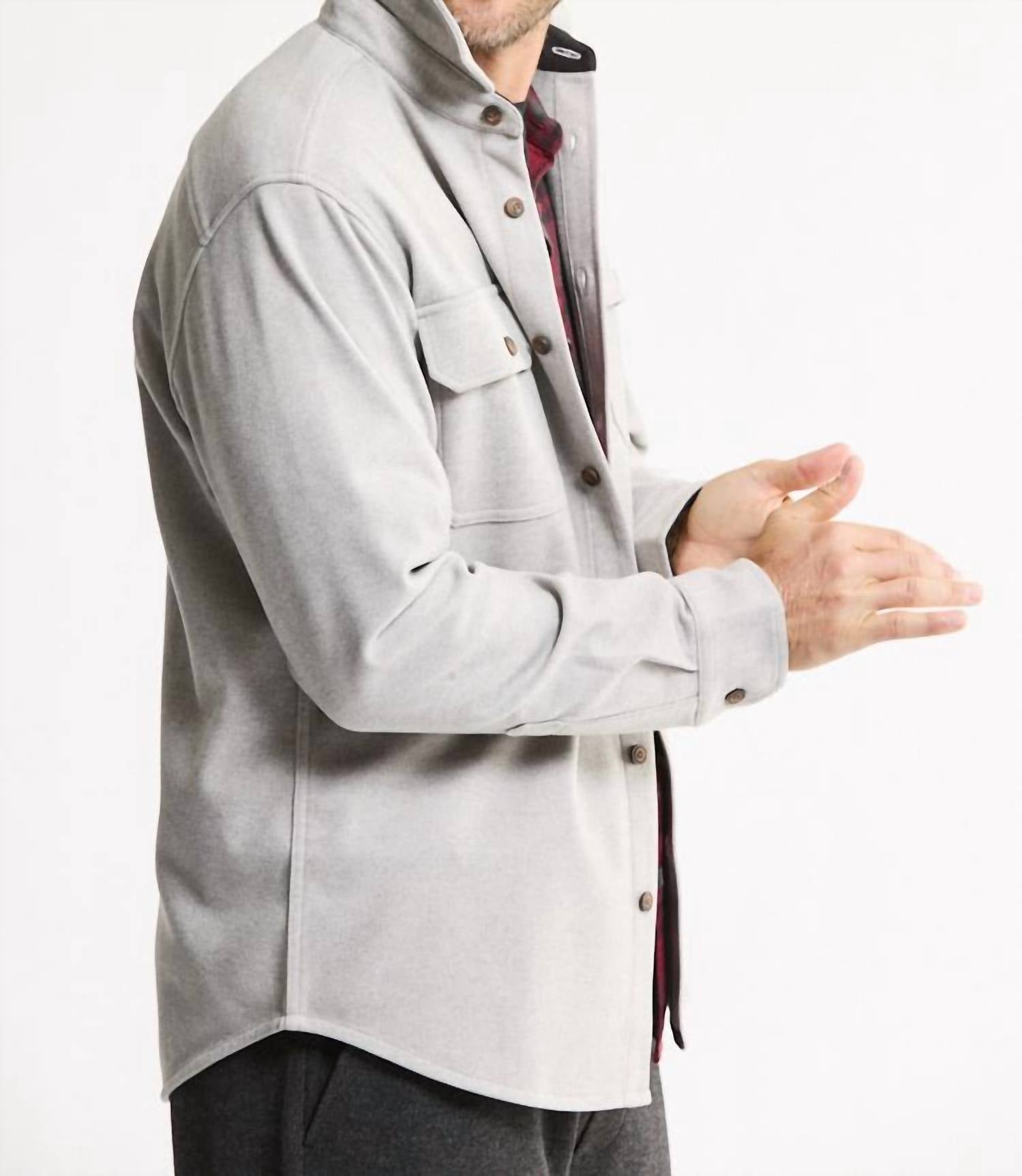 Jachs New York - Brushed Twill Overshirt