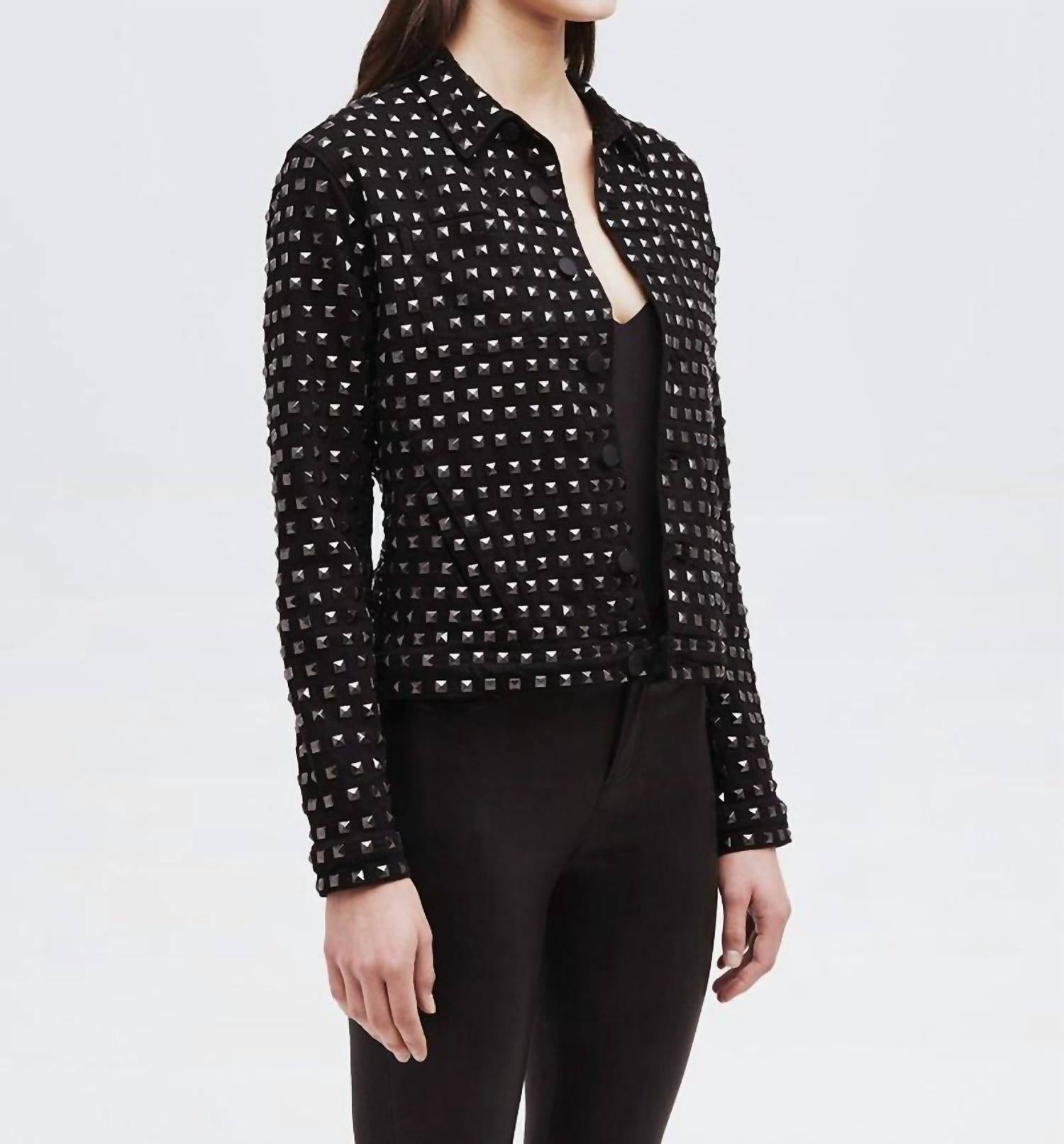 L'Agence - Celine Studded Jacket