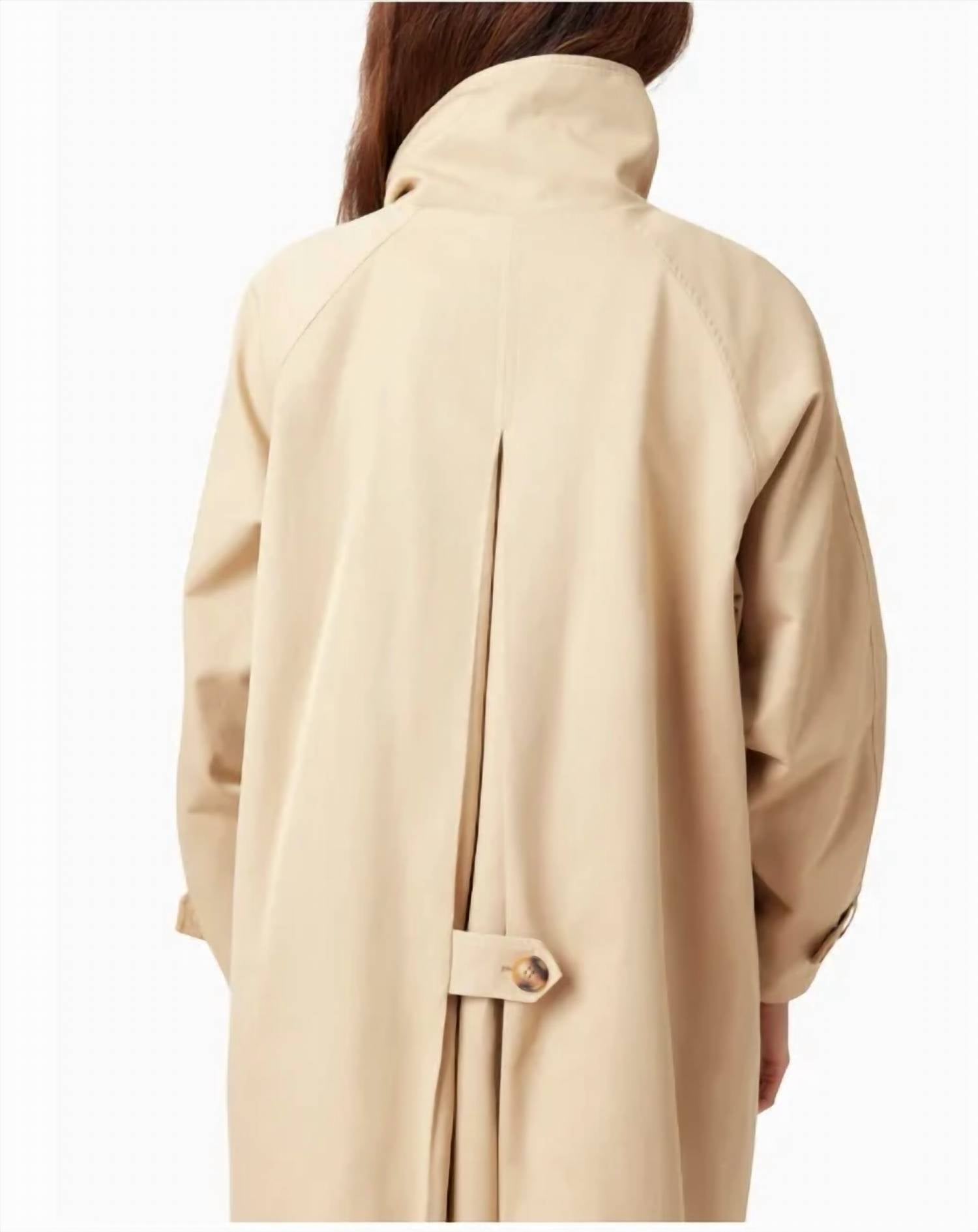 Habitual - High Neck Trench Coat