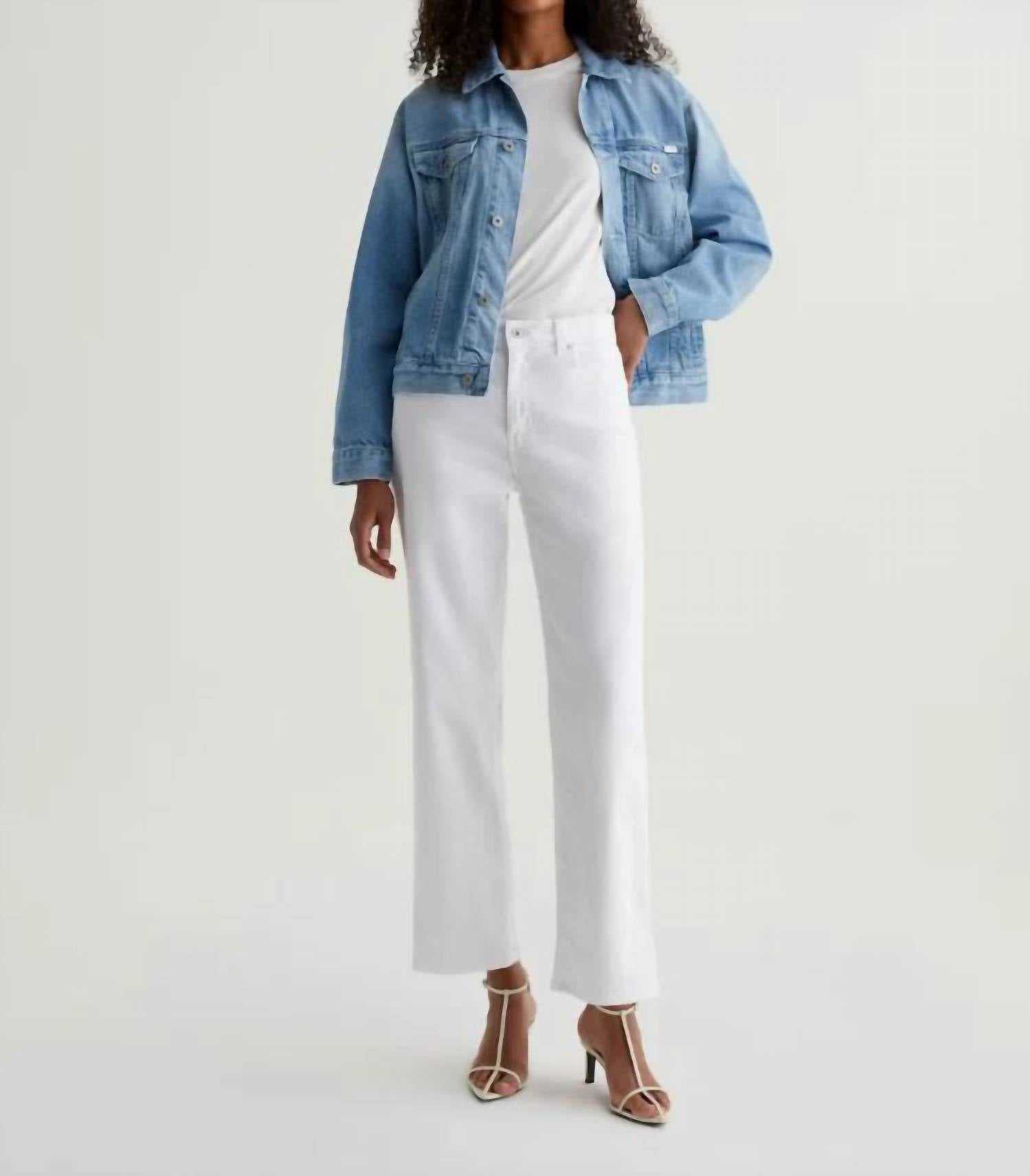 Agolde - Brinley Crop Straight Leg Jeans