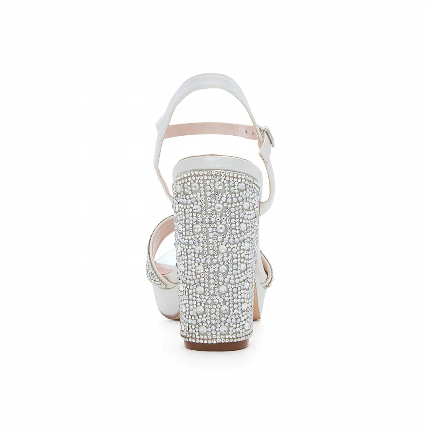 De Blossom Collection - Women's Shimmer Platform Heels