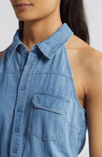 Du Paradis - Paros Sleeveless Shirt Dress