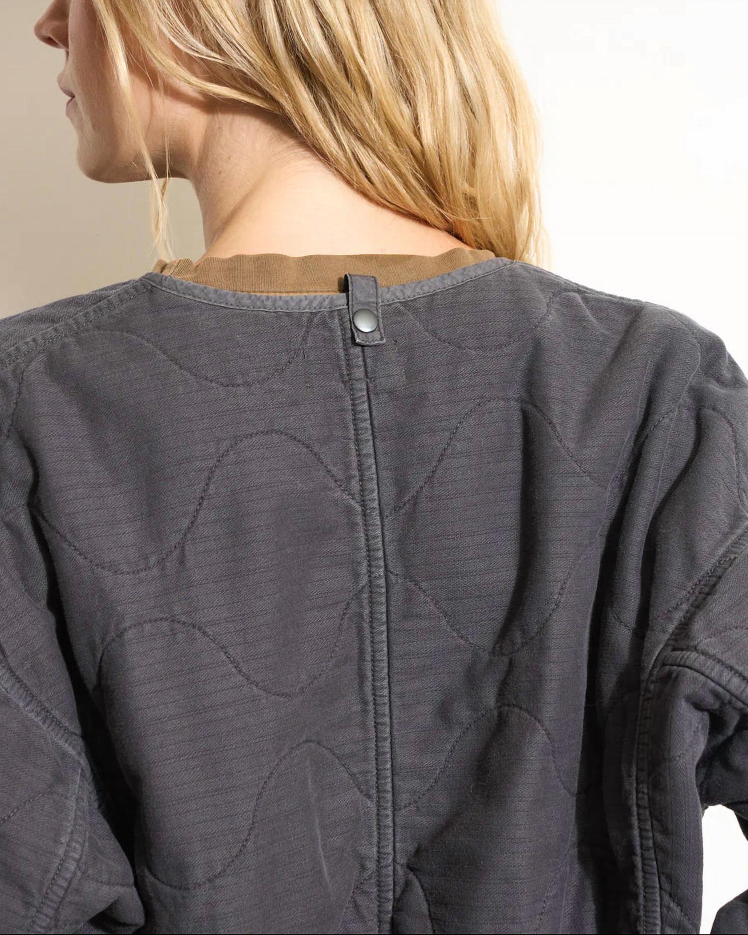 Rowan - Lewis Quilted Bomber Liner Jacket