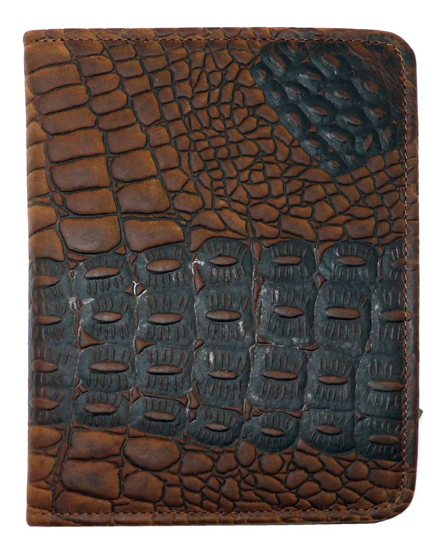 Sts Ranchwear - Men's Catalina Croc Magnetic Wallet