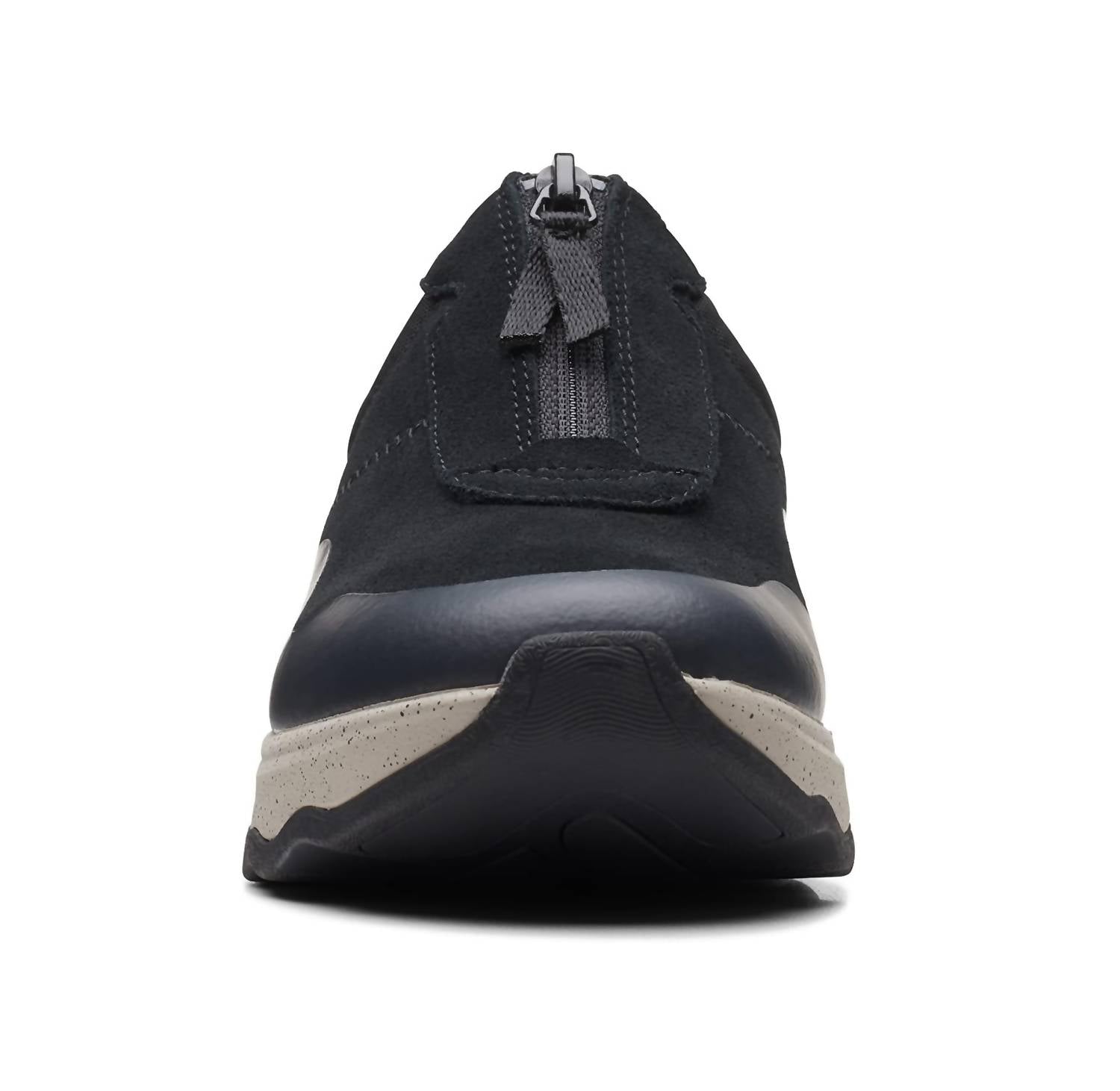 Clarks Women's Jaunt Way Clog in black suede - women's shoe - view 4