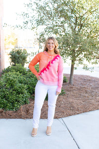 Charlie B - Women's Reverse Printed Cotton Hoodie