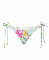 Pq Swim - Carrie Crotchet Trim Tie Side Full Bottom Bikini