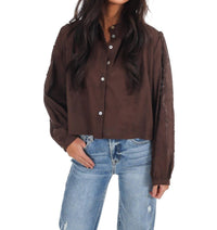 So Me - Meadow Bloom Floral Button Top
