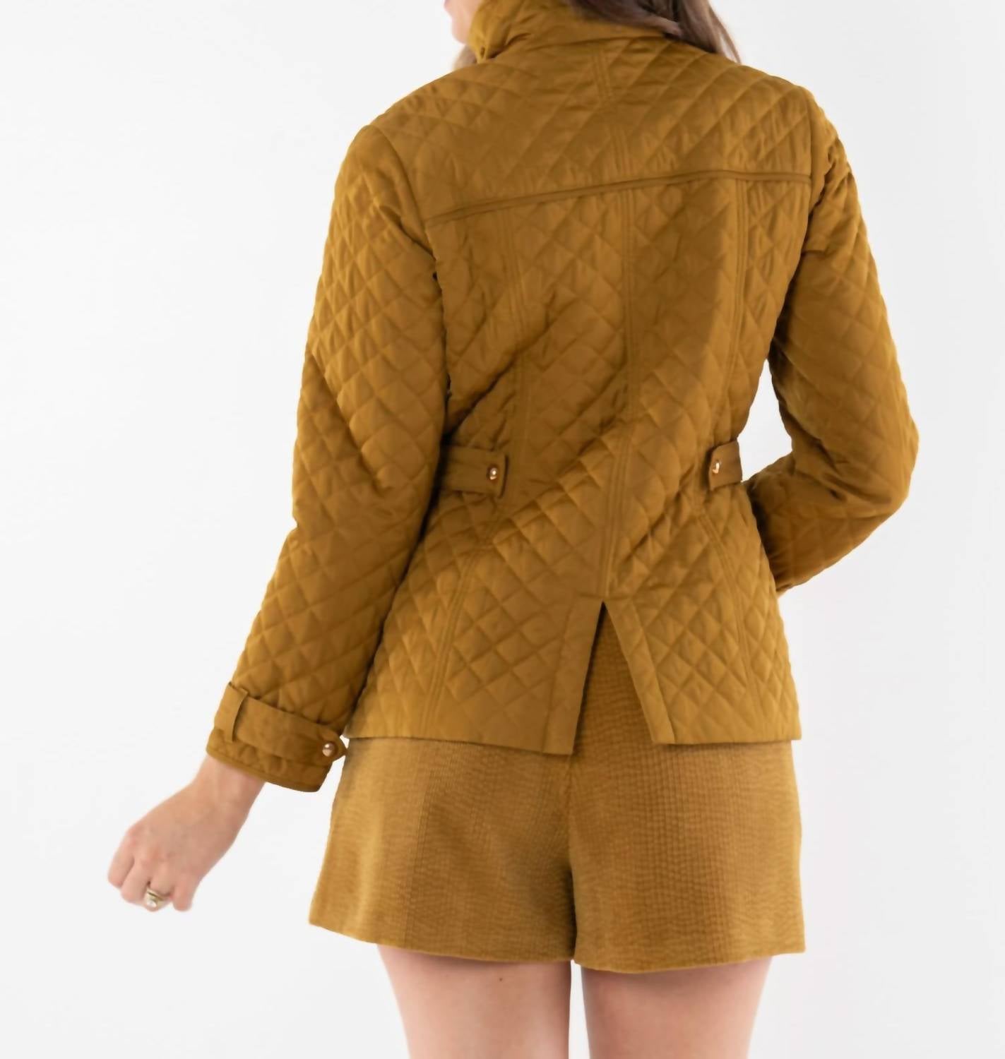 Emily McCarthy Barn Jacket in tapenade - women's jacket - view 4