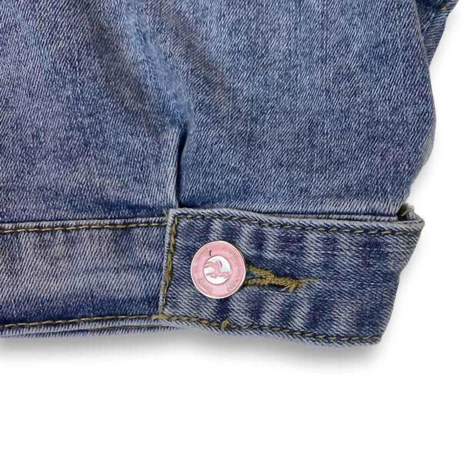 Doe A Dear - Kids Embellished Denim Jacket