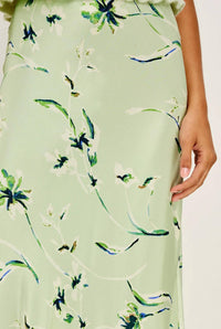 Rails Anya Midi Skirt in mint linnea - women's skirt - alternate view