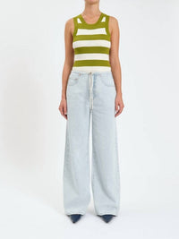 DAZE Madison Wide Leg Jean in baby talk - women's jeans