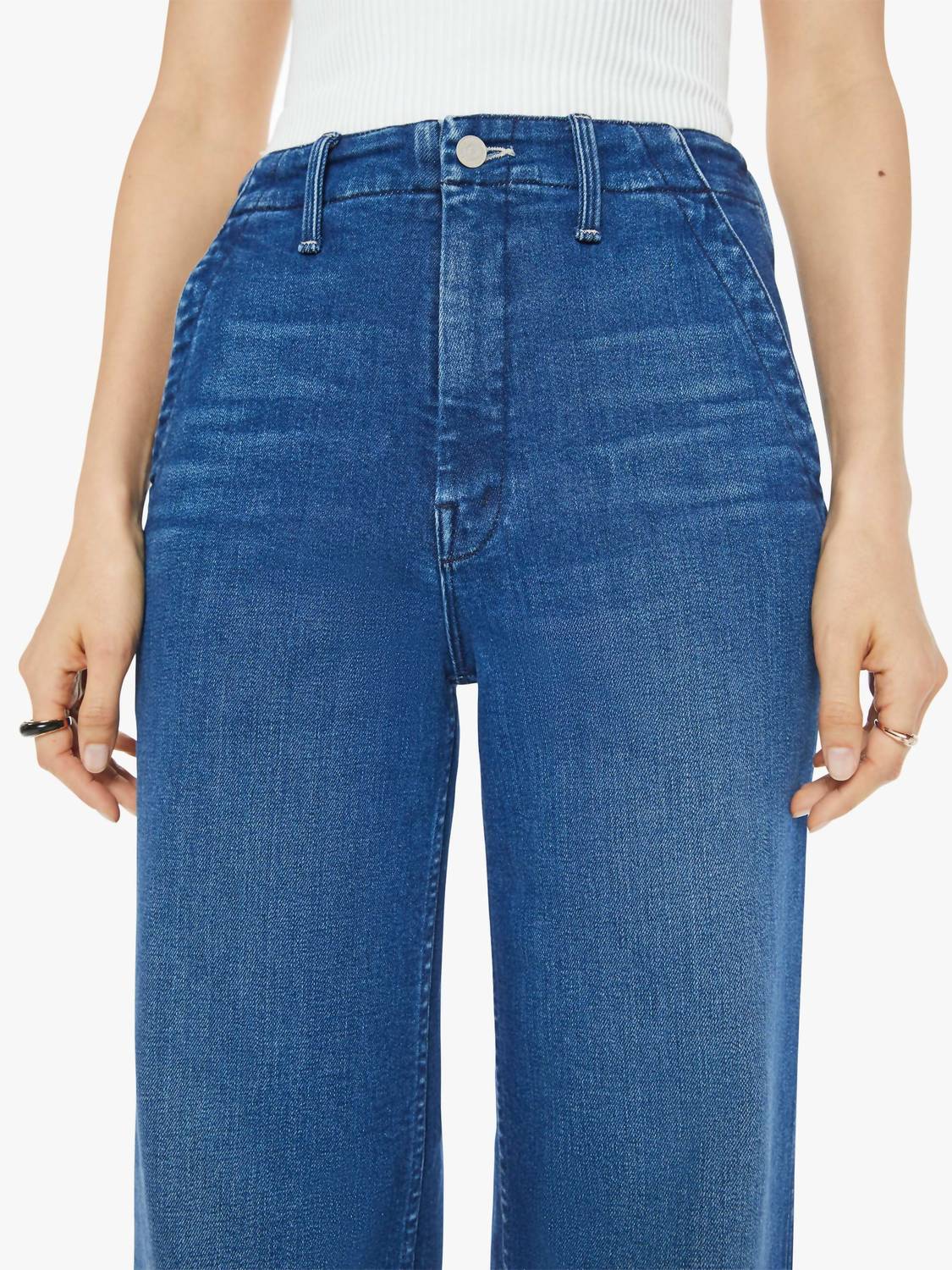 Mother - The Major Zip Sneak Jeans