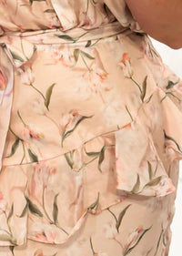 Mable - My Plus One Floral Button Dress