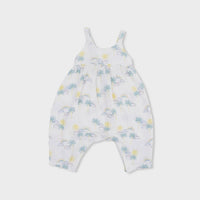 Angel Dear - Palm Trees And Rainbows Tie Back Romper